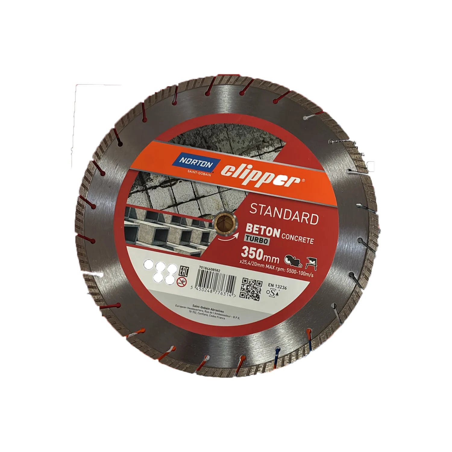350mm Norton Beton Kesme Bıçağı