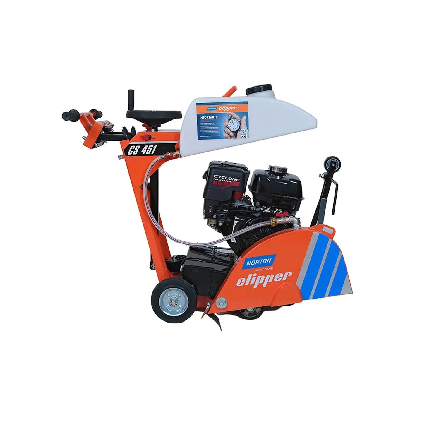 Clipper 13HP Honda Siyah Motor Asfalt Kesme Makinası